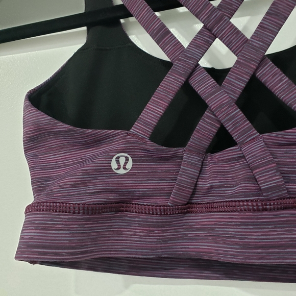 Lululemon Energy Bra "Wee Are From Space Plum" - Picture 12 of 12